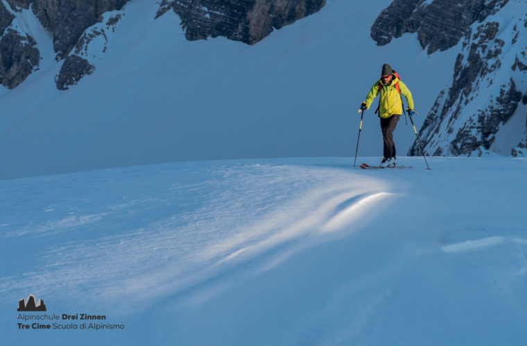 Skitour - scialpinismo - Alpinschule Drei Zinnen Dolomiten 2021 (11)