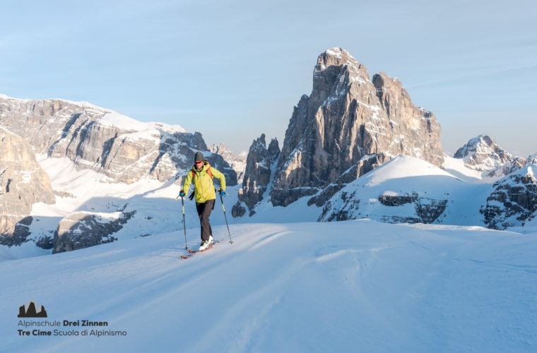 Skitour - scialpinismo - Alpinschule Drei Zinnen Dolomiten 2021 (13)