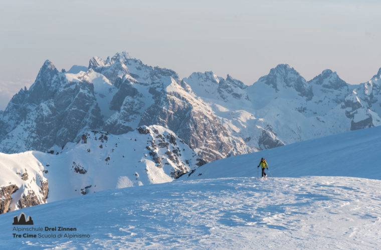 Skitour - scialpinismo - Alpinschule Drei Zinnen Dolomiten 2021 (15)