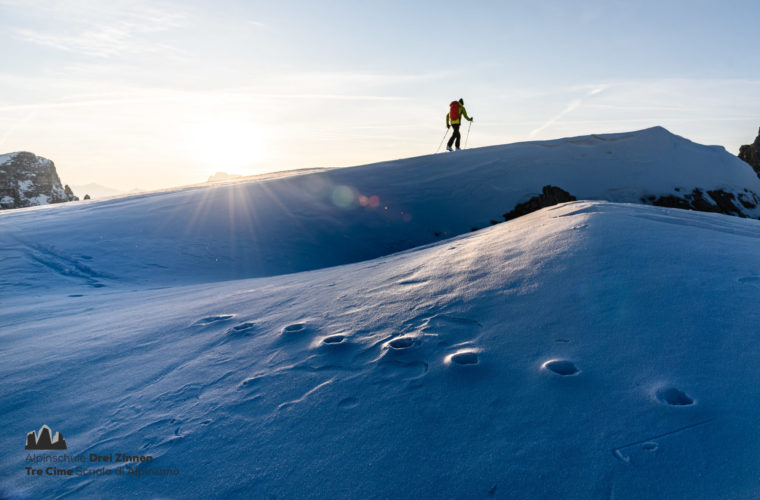 Skitour - scialpinismo - Alpinschule Drei Zinnen Dolomiten 2021 (17)