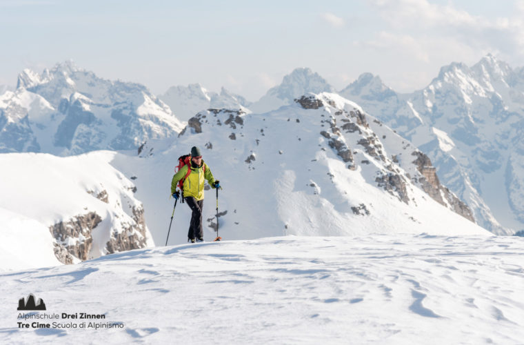 Skitour - scialpinismo - Alpinschule Drei Zinnen Dolomiten 2021 (5)