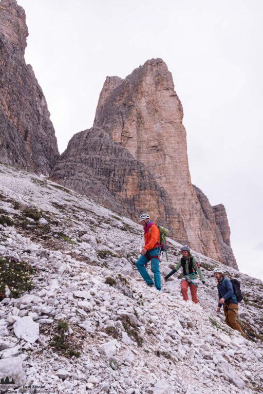 Normalweg Große Zinne – Via Normale Cima Grande di Lavaredo, Drei Zinnen – Tre Cime, Dolomiten, Dolomiti, Dolomites