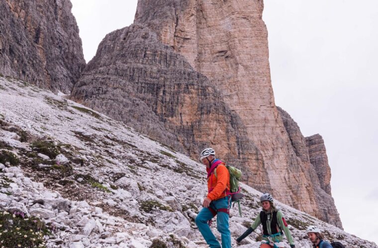 Normalweg Große Zinne – Via Normale Cima Grande di Lavaredo, Drei Zinnen – Tre Cime, Dolomiten, Dolomiti, Dolomites