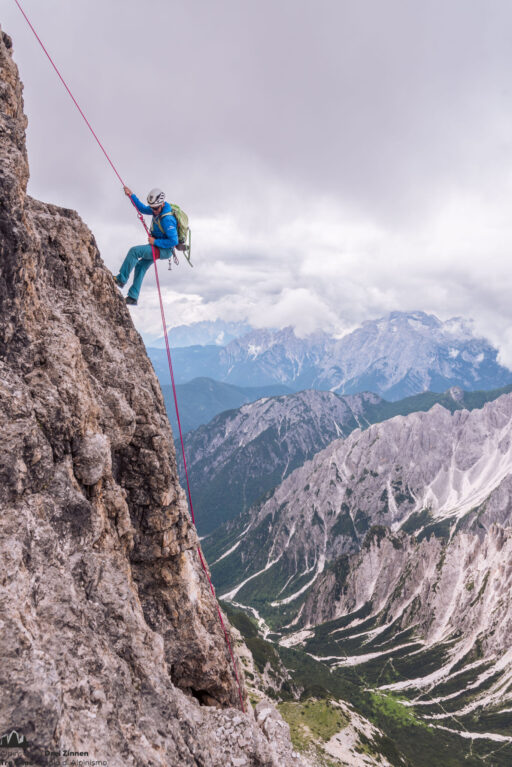 Normalweg Große Zinne – Via Normale Cima Grande di Lavaredo, Drei Zinnen – Tre Cime, Dolomiten, Dolomiti, Dolomites