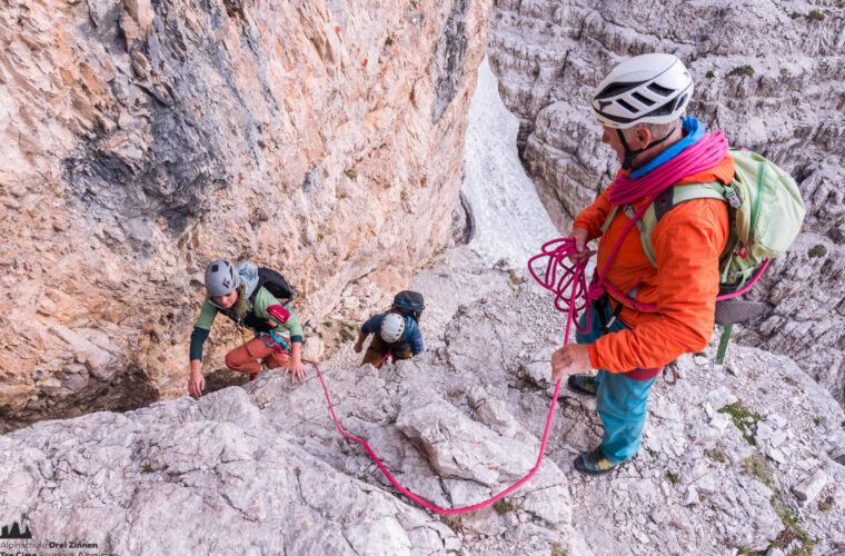 Normalweg Große Zinne – Via Normale Cima Grande di Lavaredo, Drei Zinnen – Tre Cime, Dolomiten, Dolomiti, Dolomites