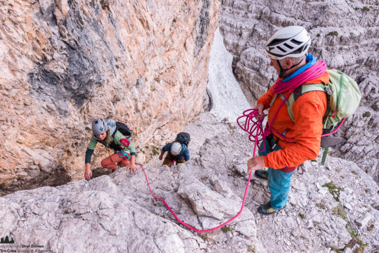 Normalweg Große Zinne – Via Normale Cima Grande di Lavaredo, Drei Zinnen – Tre Cime, Dolomiten, Dolomiti, Dolomites