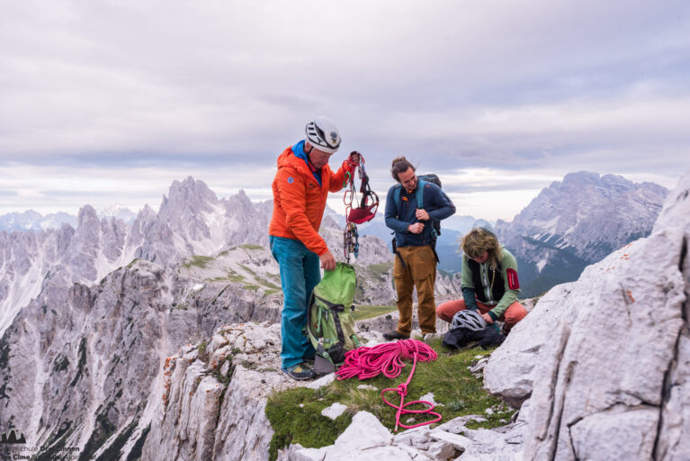 Normalweg Große Zinne – Via Normale Cima Grande di Lavaredo, Drei Zinnen – Tre Cime, Dolomiten, Dolomiti, Dolomites