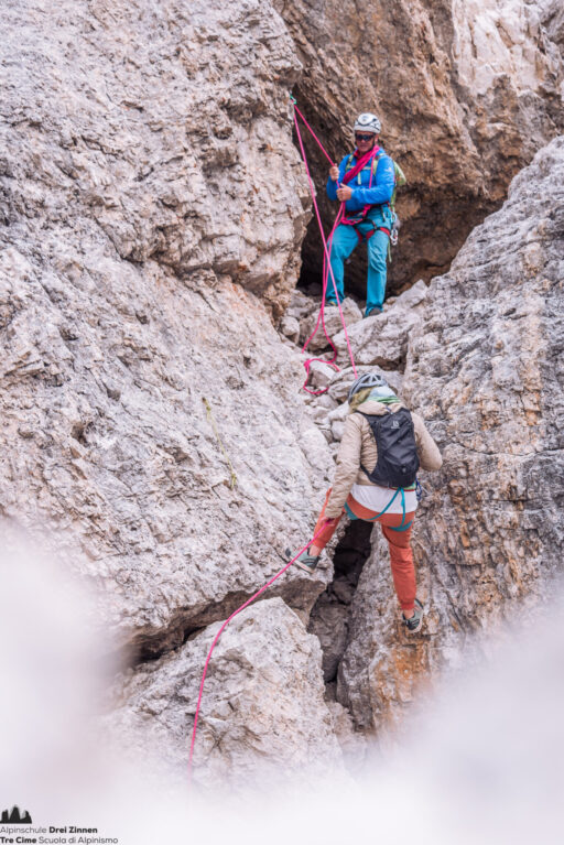 Normalweg Große Zinne – Via Normale Cima Grande di Lavaredo, Drei Zinnen – Tre Cime, Dolomiten, Dolomiti, Dolomites