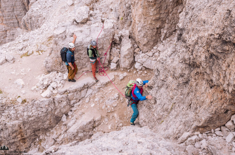 Normalweg Große Zinne – Via Normale Cima Grande di Lavaredo, Drei Zinnen – Tre Cime, Dolomiten, Dolomiti, Dolomites