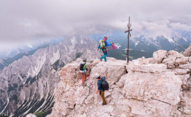 Normalweg Große Zinne – via normale Cima Grande di Lavaredo, Drei Zinnen – Tre Cime, Dolomiten, Dolomiti, Dolomites, mountain guide, Bergführer, guida alpina, Südtirol, Climbing, Cortina, Klettern, Arrampicata, Alpine climbing, Climbing route, Kletterroute, Tour Operator Normalweg Große Zinne – Via Normale Cima Grande di Lavaredo, Drei Zinnen – Tre Cime, Dolomiten, Dolomiti, Dolomites