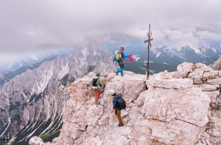 Normalweg Große Zinne – Via Normale Cima Grande di Lavaredo, Drei Zinnen – Tre Cime, Dolomiten, Dolomiti, Dolomites