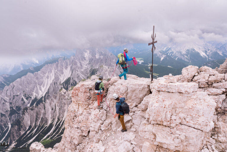 Normalweg Große Zinne – Via Normale Cima Grande di Lavaredo, Drei Zinnen – Tre Cime, Dolomiten, Dolomiti, Dolomites