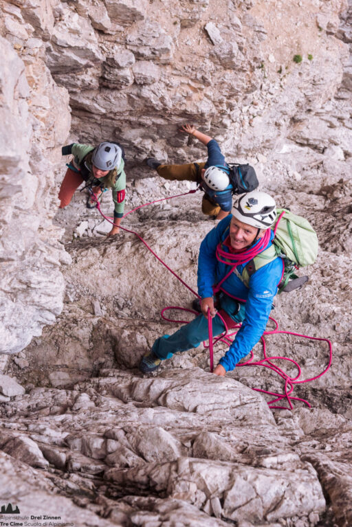 Normalweg Große Zinne – Via Normale Cima Grande di Lavaredo, Drei Zinnen – Tre Cime, Dolomiten, Dolomiti, Dolomites