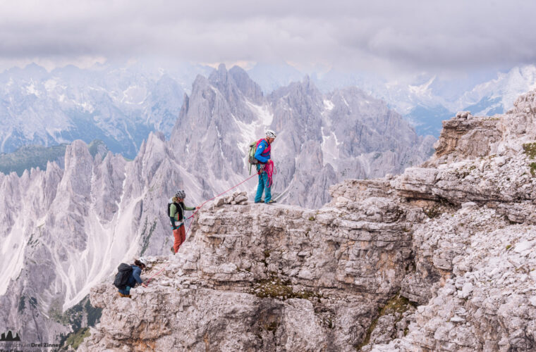 Normalweg Große Zinne – Via Normale Cima Grande di Lavaredo, Drei Zinnen – Tre Cime, Dolomiten, Dolomiti, Dolomites