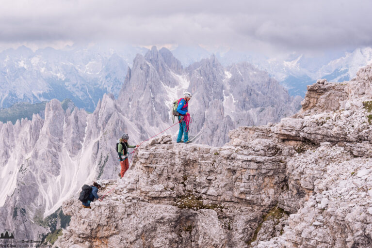 Normalweg Große Zinne – Via Normale Cima Grande di Lavaredo, Drei Zinnen – Tre Cime, Dolomiten, Dolomiti, Dolomites