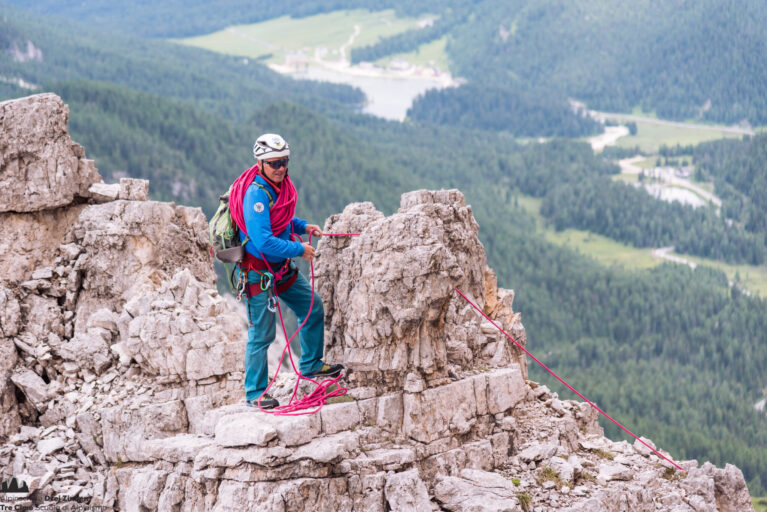 Normalweg Große Zinne – Via Normale Cima Grande di Lavaredo, Drei Zinnen – Tre Cime, Dolomiten, Dolomiti, Dolomites