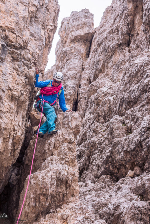 Normalweg Große Zinne – Via Normale Cima Grande di Lavaredo, Drei Zinnen – Tre Cime, Dolomiten, Dolomiti, Dolomites