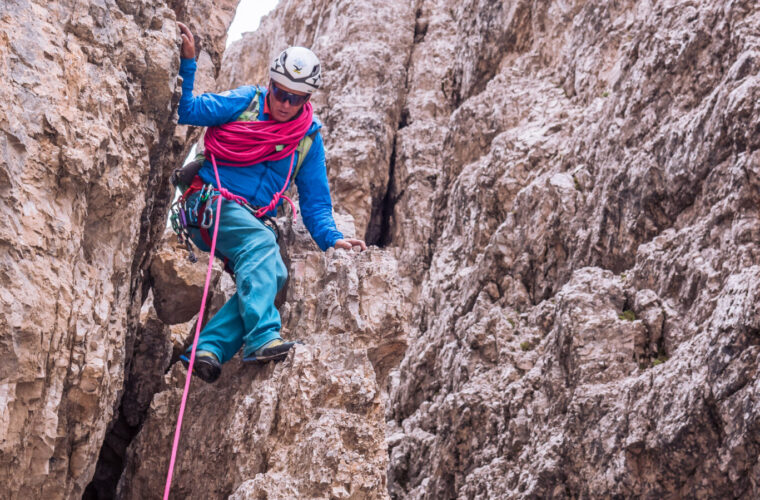 Normalweg Große Zinne – Via Normale Cima Grande di Lavaredo, Drei Zinnen – Tre Cime, Dolomiten, Dolomiti, Dolomites