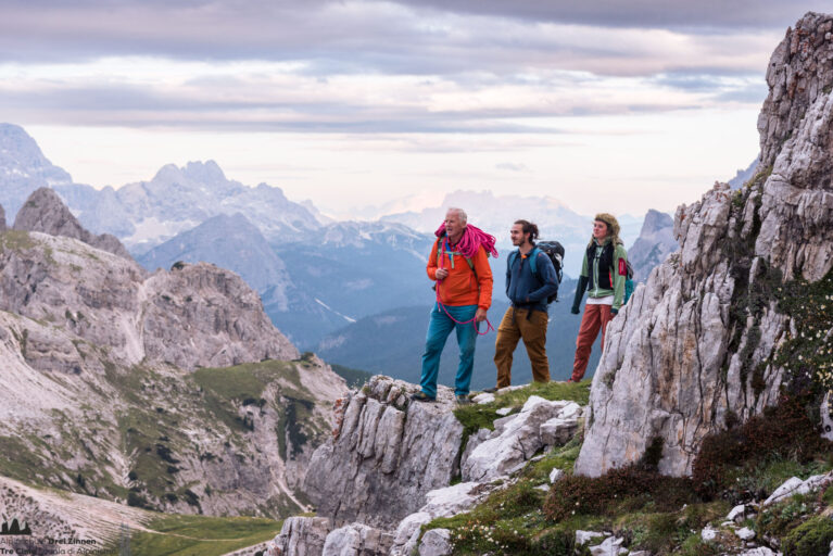 Normalweg Große Zinne – Via Normale Cima Grande di Lavaredo, Drei Zinnen – Tre Cime, Dolomiten, Dolomiti, Dolomites