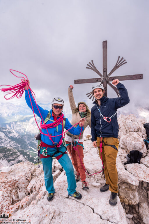 Normalweg Große Zinne – Via Normale Cima Grande di Lavaredo, Drei Zinnen – Tre Cime, Dolomiten, Dolomiti, Dolomites