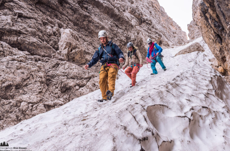 Normalweg Große Zinne – Via Normale Cima Grande di Lavaredo, Drei Zinnen – Tre Cime, Dolomiten, Dolomiti, Dolomites