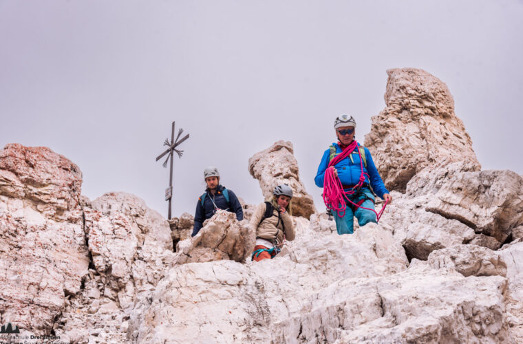 Normalweg Große Zinne – Via Normale Cima Grande di Lavaredo, Drei Zinnen – Tre Cime, Dolomiten, Dolomiti, Dolomites