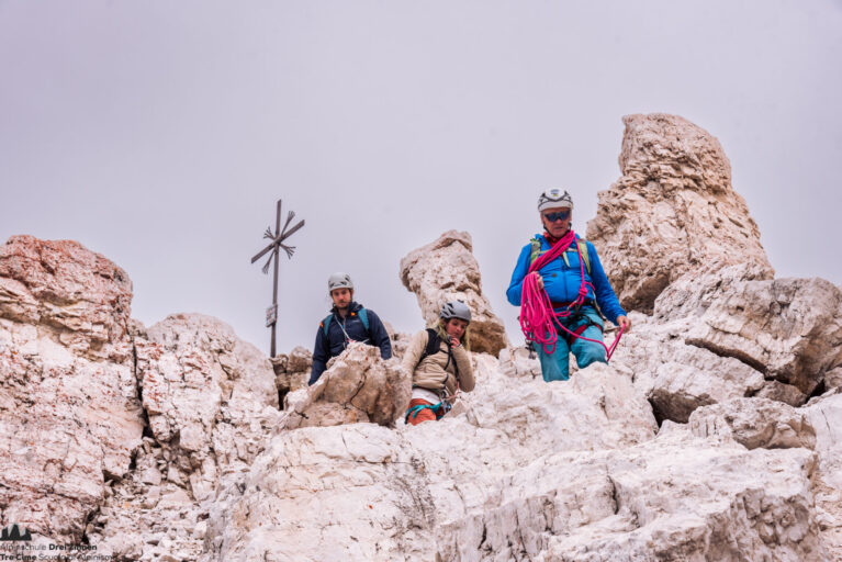 Normalweg Große Zinne – Via Normale Cima Grande di Lavaredo, Drei Zinnen – Tre Cime, Dolomiten, Dolomiti, Dolomites