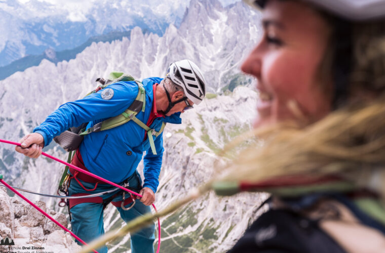 Normalweg Große Zinne – Via Normale Cima Grande di Lavaredo, Drei Zinnen – Tre Cime, Dolomiten, Dolomiti, Dolomites