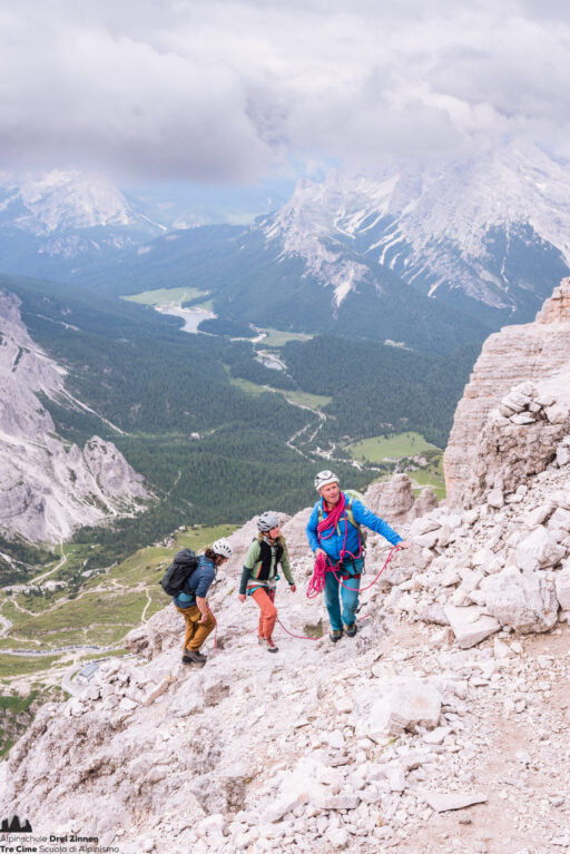 Normalweg Große Zinne – Via Normale Cima Grande di Lavaredo, Drei Zinnen – Tre Cime, Dolomiten, Dolomiti, Dolomites