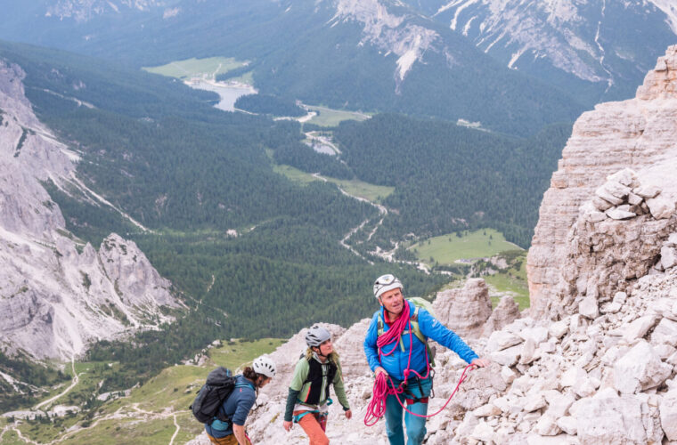 Normalweg Große Zinne – Via Normale Cima Grande di Lavaredo, Drei Zinnen – Tre Cime, Dolomiten, Dolomiti, Dolomites