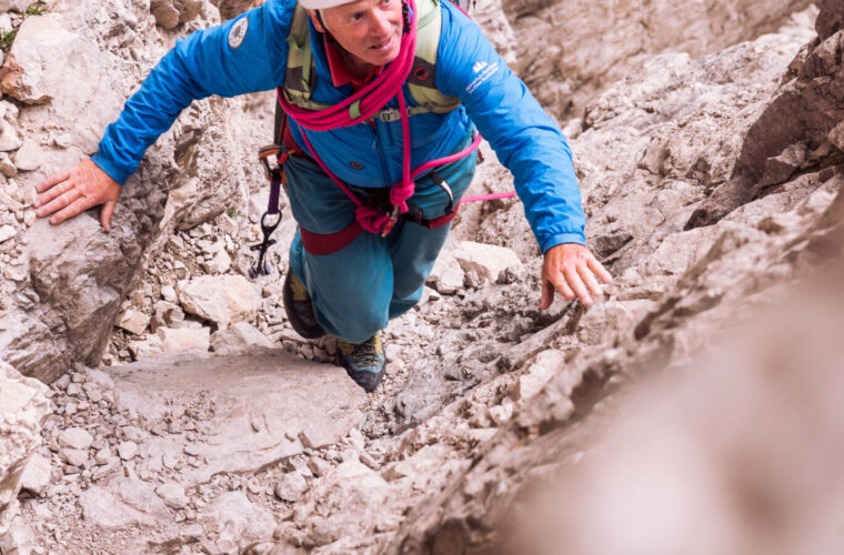 Normalweg Große Zinne – Via Normale Cima Grande di Lavaredo, Drei Zinnen – Tre Cime, Dolomiten, Dolomiti, Dolomites