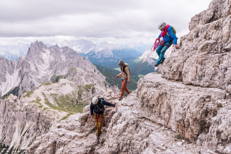 Normalweg Große Zinne – Via Normale Cima Grande di Lavaredo, Drei Zinnen – Tre Cime, Dolomiten, Dolomiti, Dolomites