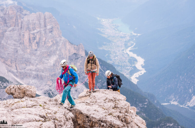 Normalweg Große Zinne – Via Normale Cima Grande di Lavaredo, Drei Zinnen – Tre Cime, Dolomiten, Dolomiti, Dolomites