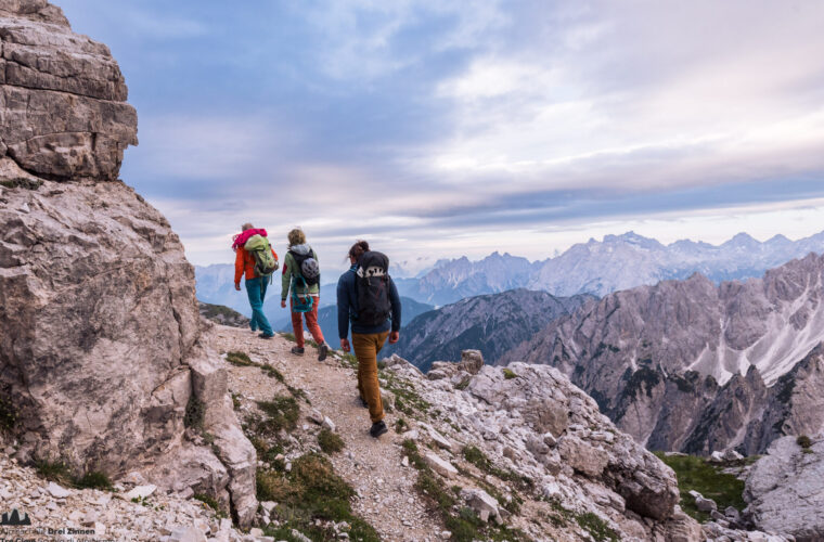 Normalweg Große Zinne – Via Normale Cima Grande di Lavaredo, Drei Zinnen – Tre Cime, Dolomiten, Dolomiti, Dolomites