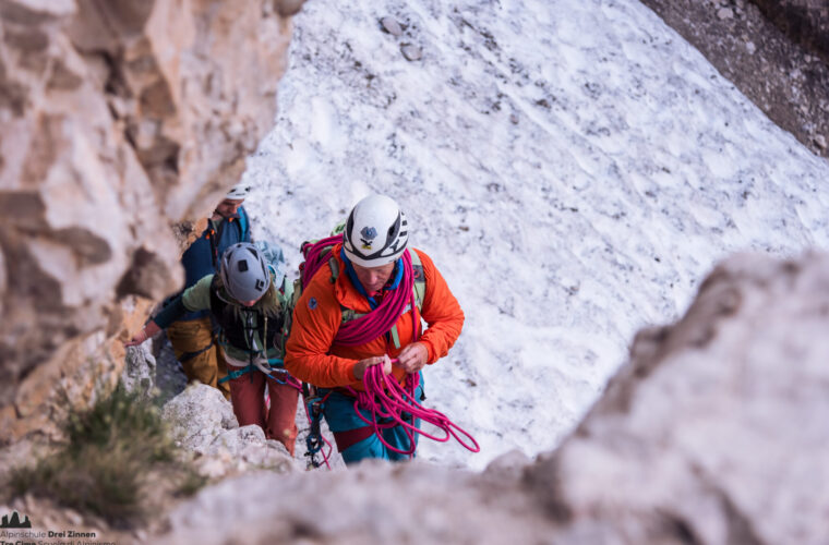 Normalweg Große Zinne – Via Normale Cima Grande di Lavaredo, Drei Zinnen – Tre Cime, Dolomiten, Dolomiti, Dolomites