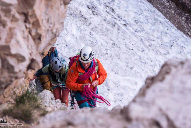 Normalweg Große Zinne – Via Normale Cima Grande di Lavaredo, Drei Zinnen – Tre Cime, Dolomiten, Dolomiti, Dolomites