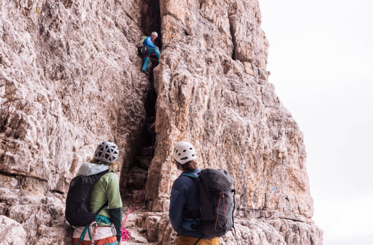 Normalweg Große Zinne – Via Normale Cima Grande di Lavaredo, Drei Zinnen – Tre Cime, Dolomiten, Dolomiti, Dolomites