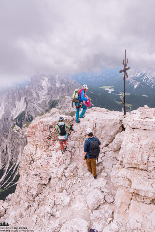 Normalweg Große Zinne – Via Normale Cima Grande di Lavaredo, Drei Zinnen – Tre Cime, Dolomiten, Dolomiti, Dolomites