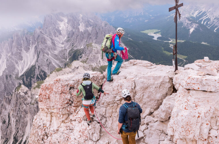 Normalweg Große Zinne – Via Normale Cima Grande di Lavaredo, Drei Zinnen – Tre Cime, Dolomiten, Dolomiti, Dolomites