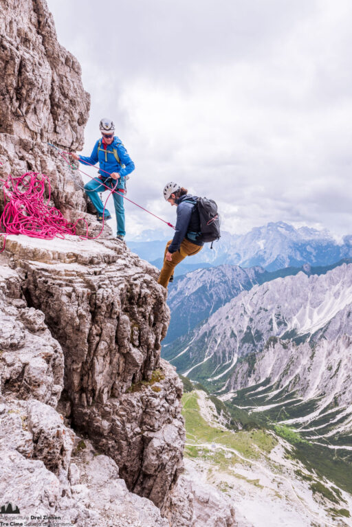 Normalweg Große Zinne – Via Normale Cima Grande di Lavaredo, Drei Zinnen – Tre Cime, Dolomiten, Dolomiti, Dolomites