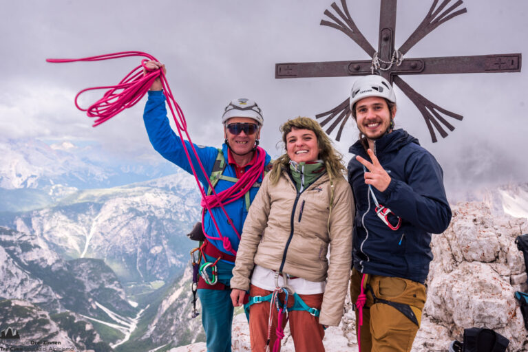Normalweg Große Zinne – Via Normale Cima Grande di Lavaredo, Drei Zinnen – Tre Cime, Dolomiten, Dolomiti, Dolomites
