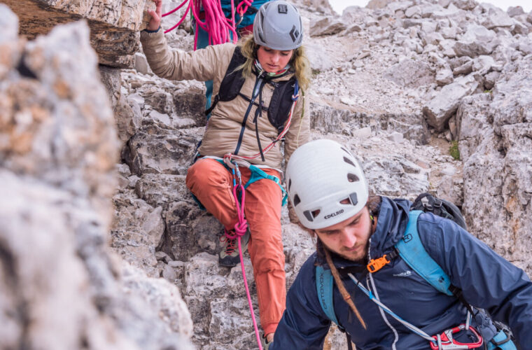 Normalweg Große Zinne – Via Normale Cima Grande di Lavaredo, Drei Zinnen – Tre Cime, Dolomiten, Dolomiti, Dolomites