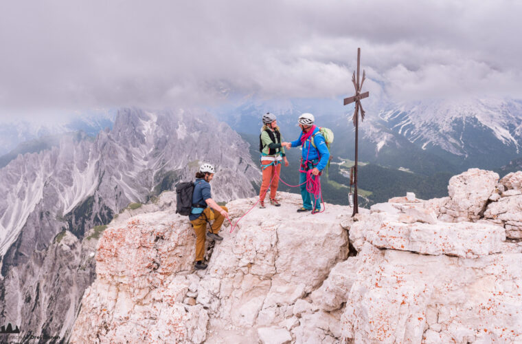 Normalweg Große Zinne – Via Normale Cima Grande di Lavaredo, Drei Zinnen – Tre Cime, Dolomiten, Dolomiti, Dolomites