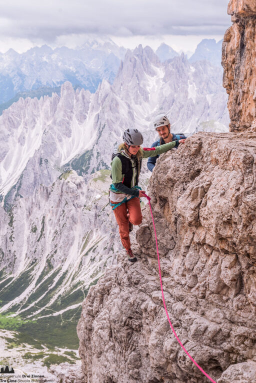 Normalweg Große Zinne – Via Normale Cima Grande di Lavaredo, Drei Zinnen – Tre Cime, Dolomiten, Dolomiti, Dolomites