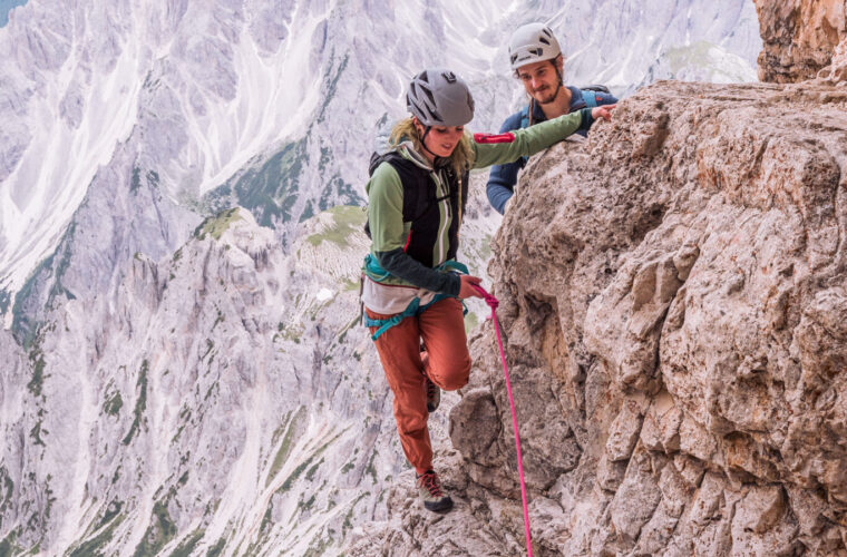 Normalweg Große Zinne – Via Normale Cima Grande di Lavaredo, Drei Zinnen – Tre Cime, Dolomiten, Dolomiti, Dolomites