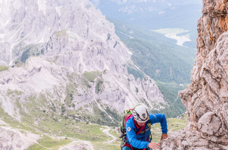 Normalweg Große Zinne – Via Normale Cima Grande di Lavaredo, Drei Zinnen – Tre Cime, Dolomiten, Dolomiti, Dolomites