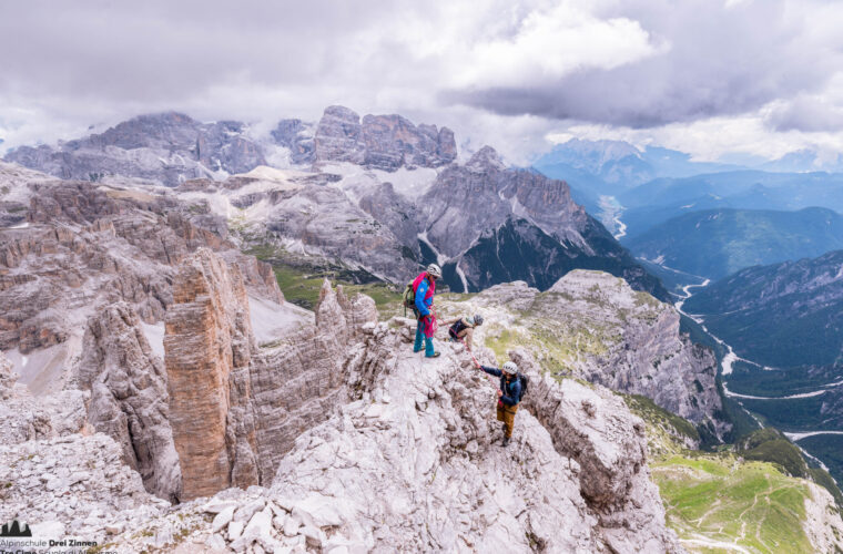 Normalweg Große Zinne – Via Normale Cima Grande di Lavaredo, Drei Zinnen – Tre Cime, Dolomiten, Dolomiti, Dolomites