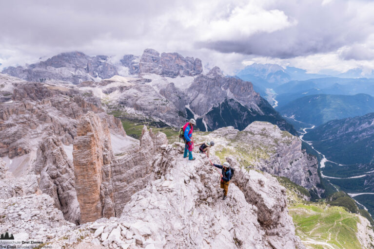 Normalweg Große Zinne – Via Normale Cima Grande di Lavaredo, Drei Zinnen – Tre Cime, Dolomiten, Dolomiti, Dolomites