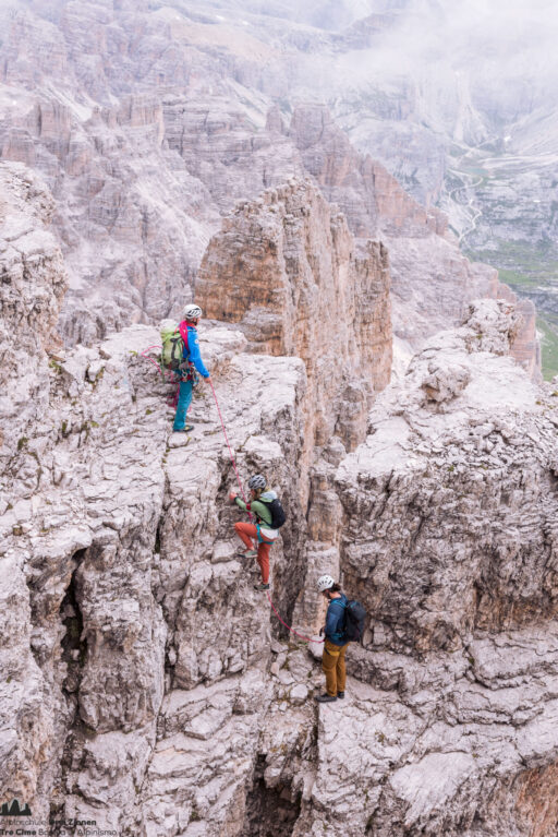 Normalweg Große Zinne – Via Normale Cima Grande di Lavaredo, Drei Zinnen – Tre Cime, Dolomiten, Dolomiti, Dolomites