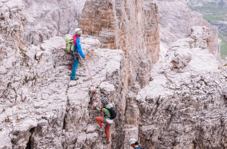 Normalweg Große Zinne – Via Normale Cima Grande di Lavaredo, Drei Zinnen – Tre Cime, Dolomiten, Dolomiti, Dolomites